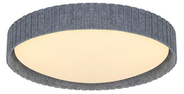 Lampa Ścienna Nordlux, szary, przedpokój, tkanina | tekstylia