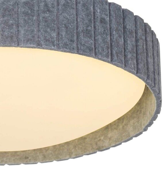 Lampa Ścienna Nordlux, szary, przedpokój, tkanina | tekstylia