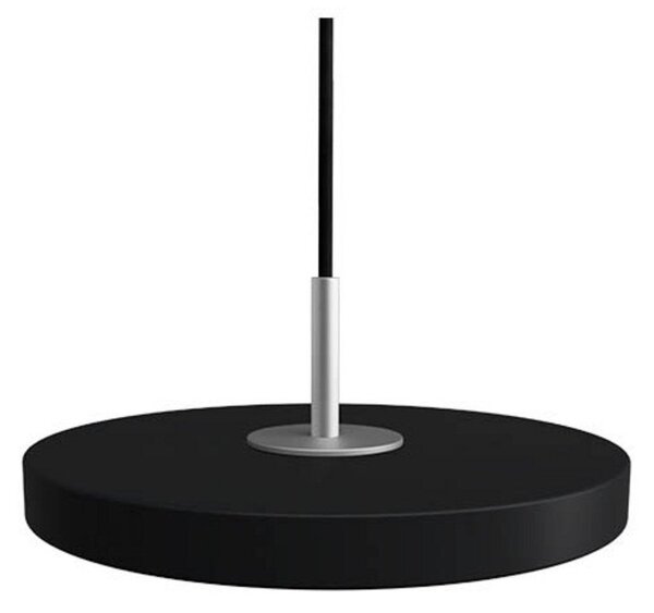 Asteria Lampa Wisząca Micro Black/Steel Top - UMAGE