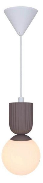 Lampa Wisząca Nordlux, Sadie, ściemnialny, brąz rdzawy, salon, szkło, skandynawski