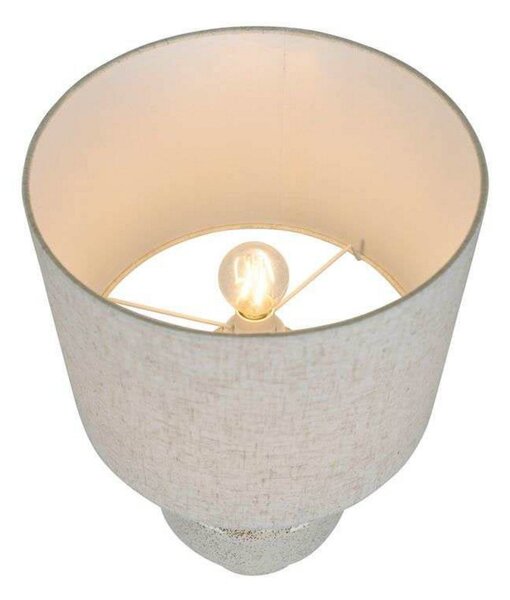 Lampa Stołowa Nordlux, beżowy, jadalnia, tkanina | tekstylia
