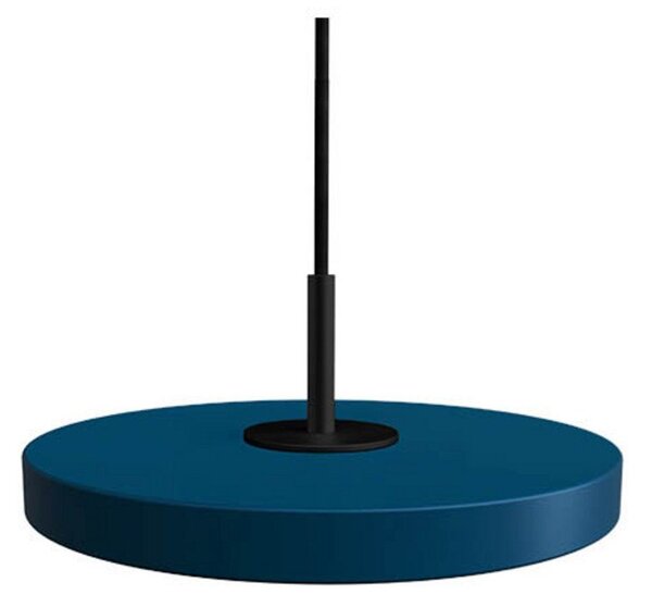 Asteria Lampa Wisząca Micro Petrol Blue/Black Top