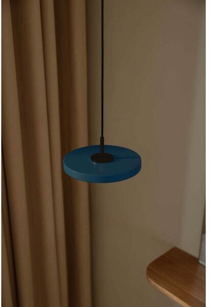 Asteria Lampa Wisząca Micro Petrol Blue/Black Top