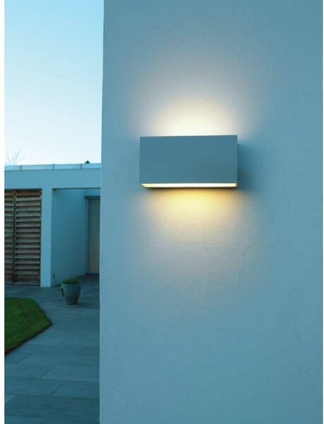 Zewnętrzna Lampa Norlys, metaliczny, taras, aluminium