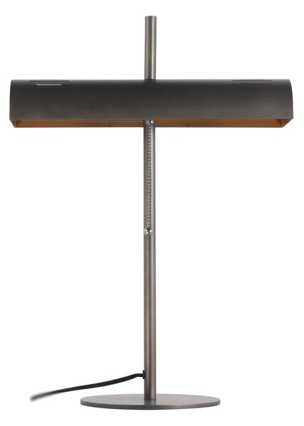 Lampa Stołowa Lucande, Nysira, czarny, salon, metal, nowoczesny