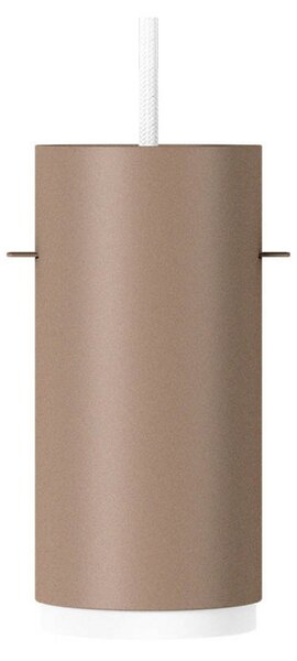 Lampa Wisząca Moebe, szary, salon, aluminium