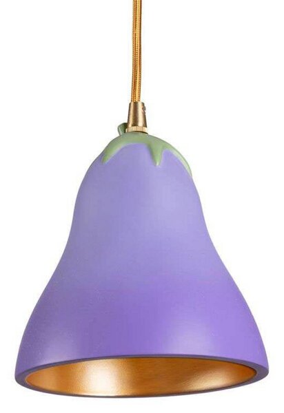 Lampa Wisząca SELETTI, ściemnialny, fioletowy, jadalnia, tworzywo sztuczne