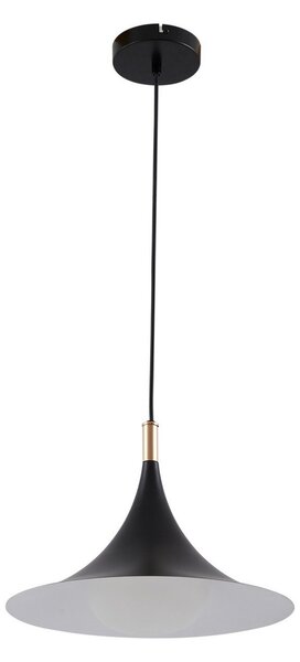 Lampa Wisząca Lindby, Jarl, ściemnialny, czarny, jadalnia, metal, nowoczesny