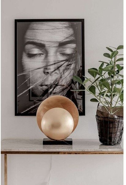 Lampa Stołowa Globen Lighting, ORBIT, złoty | mosiężny, salon, metal, design