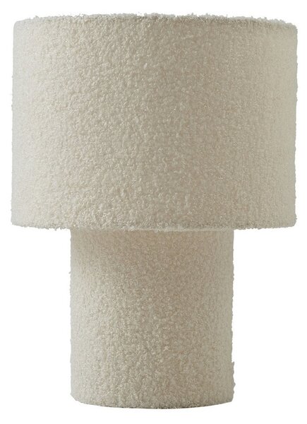 Lampa Stołowa Lindby, Jone, biały, salon, tkanina | tekstylia, nowoczesny