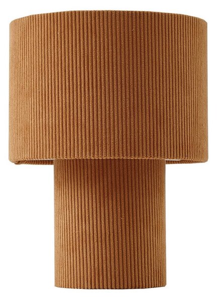Lampa Stołowa Lindby, Jone, brąz rdzawy, salon, tkanina | tekstylia, nowoczesny