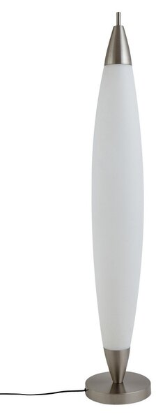 Lampa Podłogowa Lucande, Tarell, ściemnialny, biały, salon, tworzywo sztuczne, nowoczesny