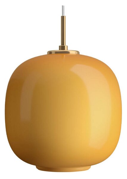 Lampa Wisząca Louis Poulsen, pomarańczowy, salon, szkło