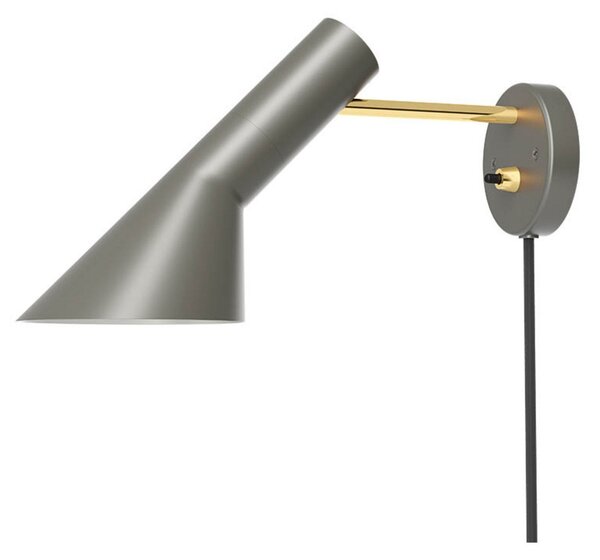 Lampa Ścienna Louis Poulsen, szary, salon, metal