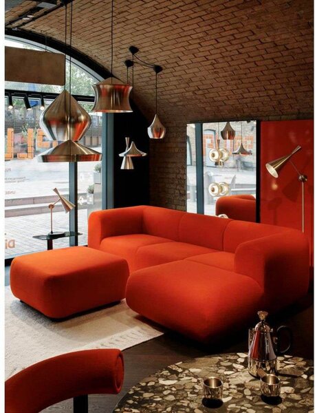 Beat Unbeaten Flat LED Lampa Wisząca Aluminium - Tom Dixon