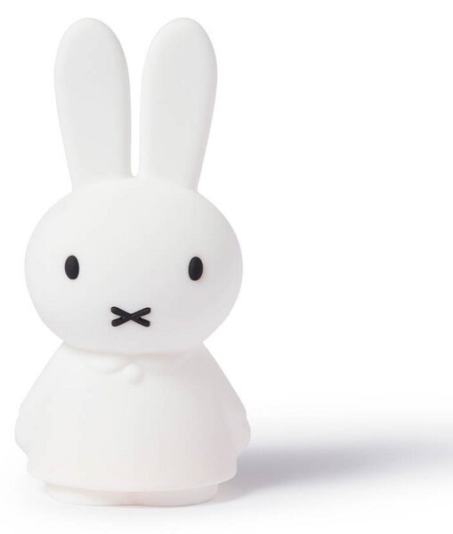 Lampa Stołowa Mr Maria, Miffy Shines Light, ściemnialny, biały, pokój dziecięcy, tworzywo sztuczne, młodzieżowy