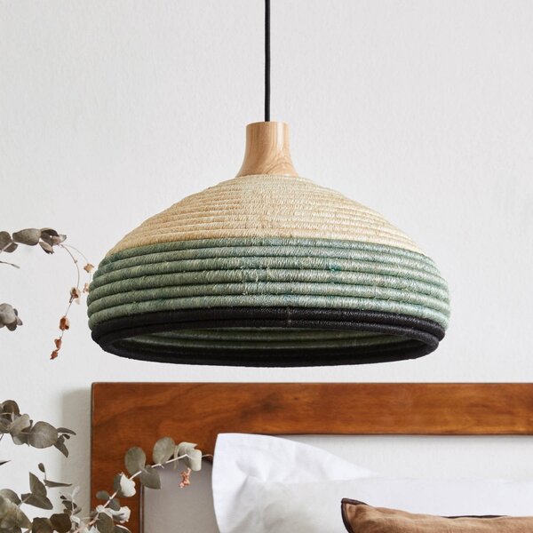 Lampa Wisząca Forestier, Grass S, ściemnialny, niebieski, salon, design