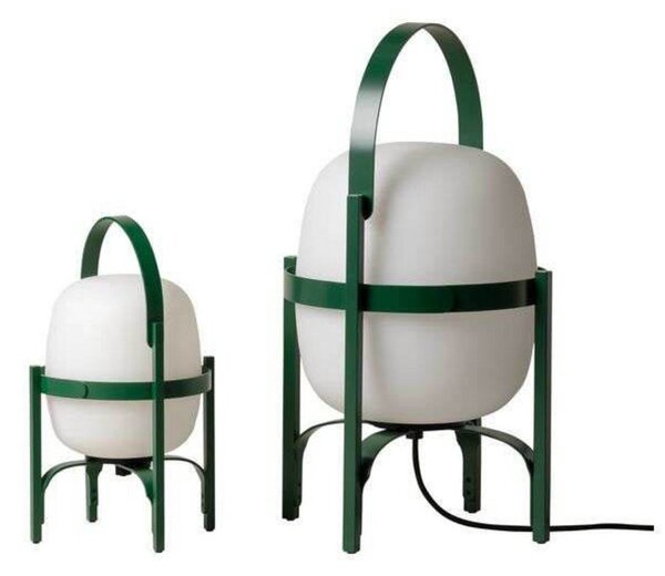 Lampa Stołowa Santa & Cole, zielony, jadalnia, aluminium