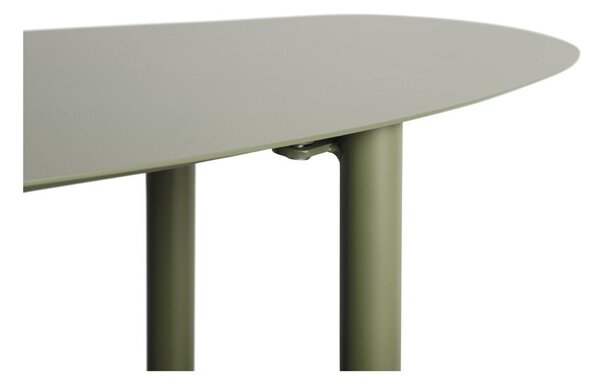 Zielony metalowy regał 90x82x28 cm Riqueza – Leitmotiv