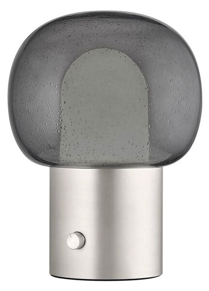 Iris LED Lampa Stołowa Matt Stainless Steel - Blomus