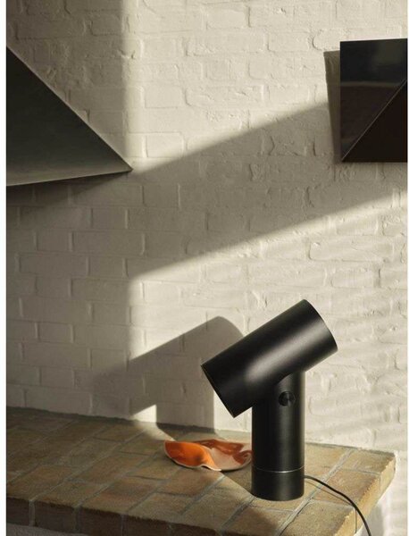 Lampa Stołowa Muuto, czarny, sypialnia, aluminium