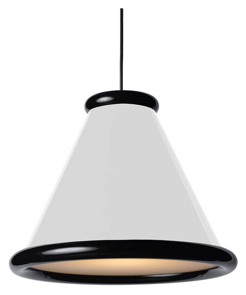 Belle Lampa Wisząca Ø36 Glossy White/Glossy Black - Belid