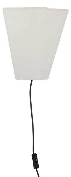 Lampa Ścienna Bloomingville, biały, salon, papier | karton