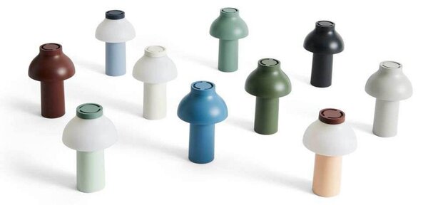Lampa Stołowa HAY, zielony, salon, tworzywo sztuczne