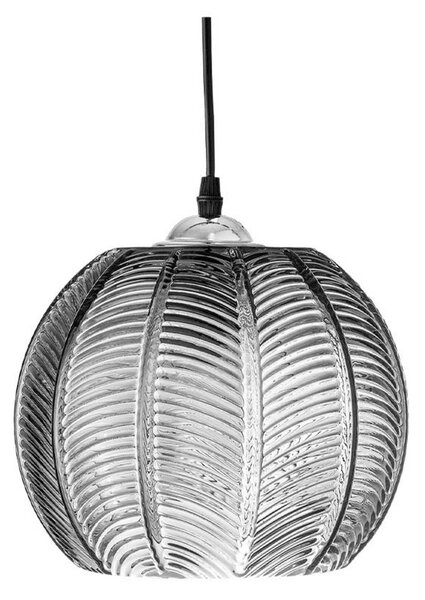 Lampa Wisząca Bloomingville, szary, salon, szkło