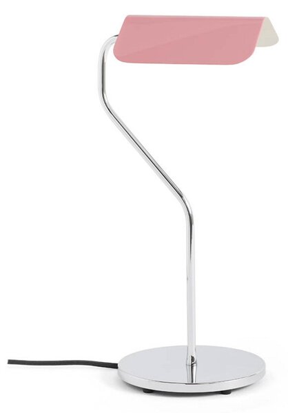 Lampa Stołowa HAY, pudrowy róż, salon, metal