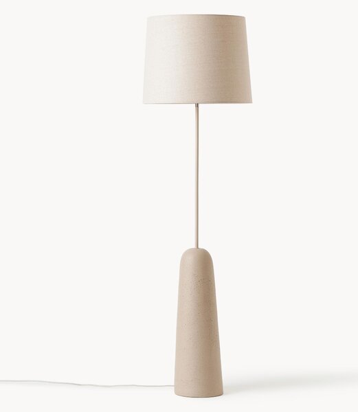 Lampa podłogowa z betonową podstawą Kaya