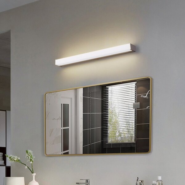 Lampa Ścienna Lindby, Philippa, metaliczny, łazienka, aluminium, nowoczesny