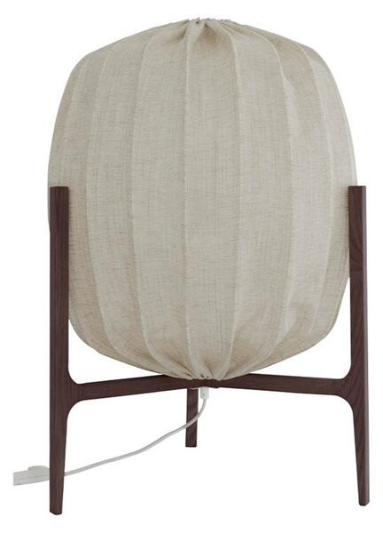 Lampa Podłogowa Watt & Veke, ściemnialny, beżowy, salon, drewno, skandynawski