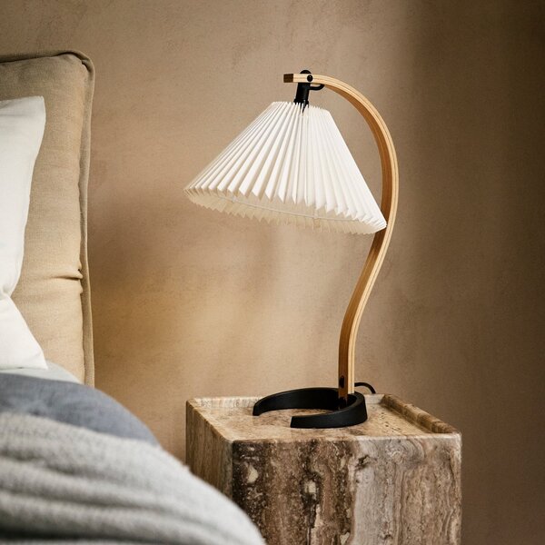 Lampa Stołowa GUBI, Timberline, biały, salon, tkanina | tekstylia, design