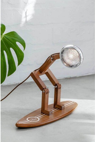 Lampa Stołowa Pilke, czarny, salon, aluminium