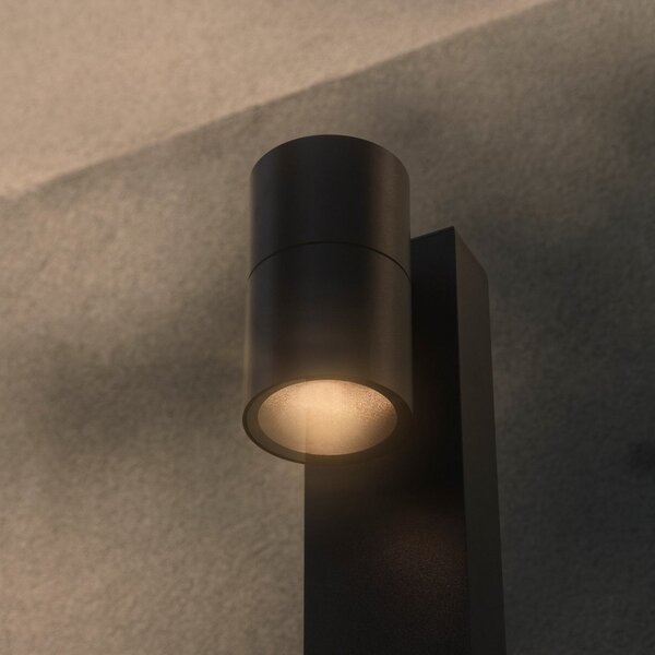 Zewnętrzna Lampa Nordlux, Tin 80, ściemnialny, czarny, nowoczesny