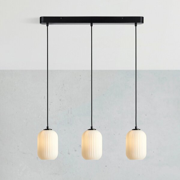 Lampa Wisząca Markslöjd, Cava, ściemnialny, czarny, salon, metal, nowoczesny