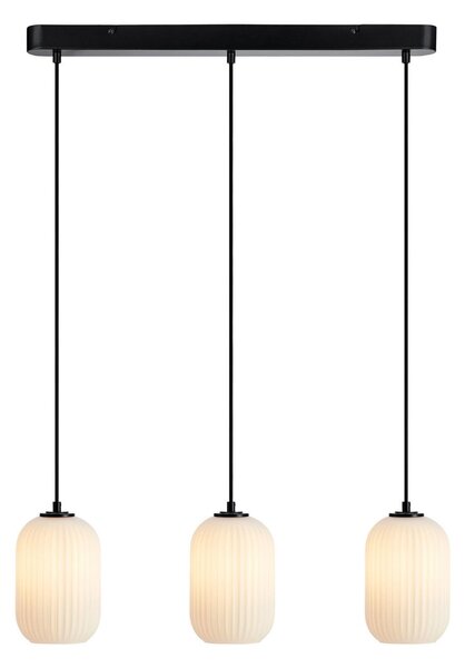 Lampa Wisząca Markslöjd, Cava, ściemnialny, czarny, salon, metal, nowoczesny