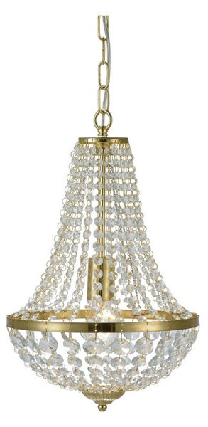 Żyrandol Markslöjd, złoty | mosiężny, salon, metal