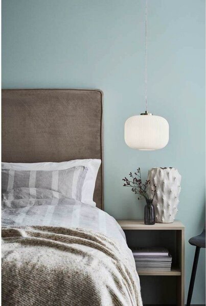 Sober Lampa Wisząca Brushed Brass/White - Markslöjd