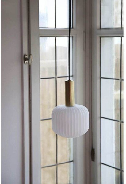 Sober Lampa Wisząca Small Brushed Brass/White - Markslöjd
