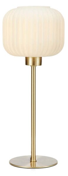 Sober Lampa Stołowa Small Brushed Brass/White - Markslöjd
