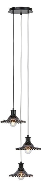 Lampa Wisząca Markslöjd, Novia, ściemnialny, szary, salon, szkło
