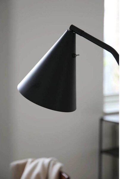 Lampa Podłogowa Markslöjd, czarny, salon, metal