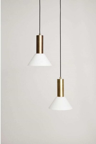 Lampa Wisząca Hübsch, złoty | mosiężny, metal