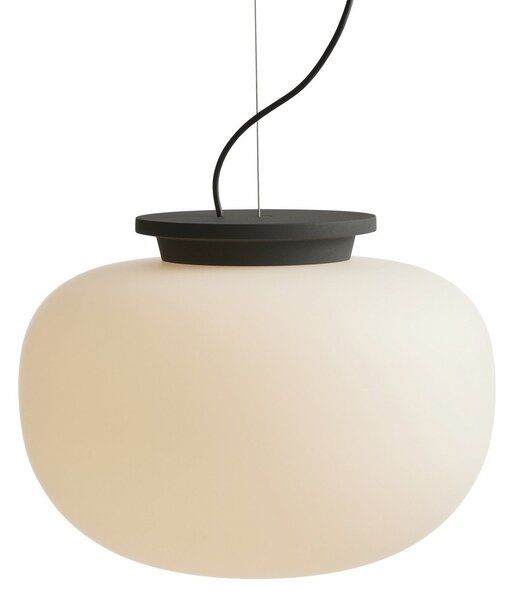 Lampa Wisząca FRANDSEN, Supernate, ściemnialny, biały, salon, szkło, design