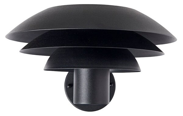 Zewnętrzna Lampa Dyberg Larsen, DL25, ściemnialny, czarny, metal, skandynawski