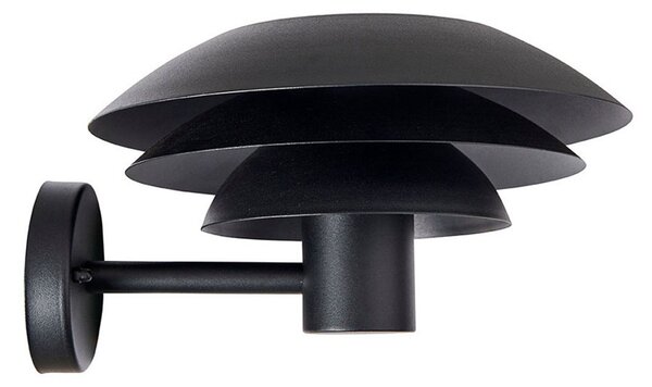 Zewnętrzna Lampa Dyberg Larsen, DL25, ściemnialny, czarny, metal, skandynawski