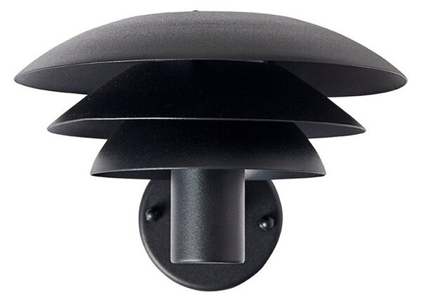 Zewnętrzna Lampa Dyberg Larsen, DL20, ściemnialny, czarny, metal, design