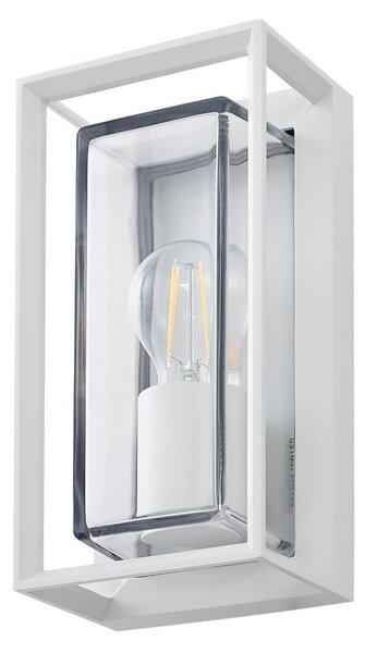 Zewnętrzna Lampa Arcchio, Ismera, ściemnialny, biały, balkon, aluminium, nowoczesny